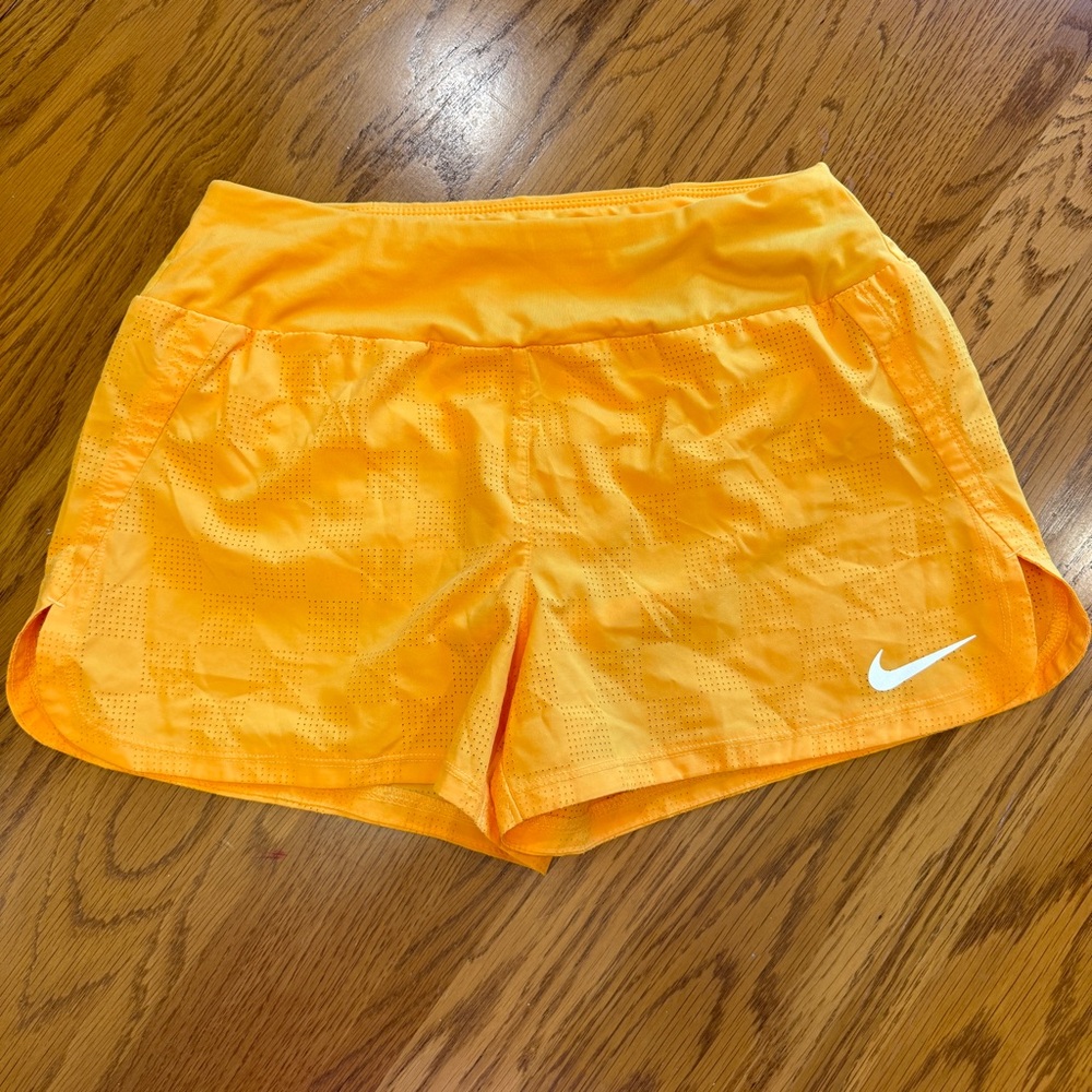 Nike Women’s‎ Dri-Fit Shorts - Orange (Small)